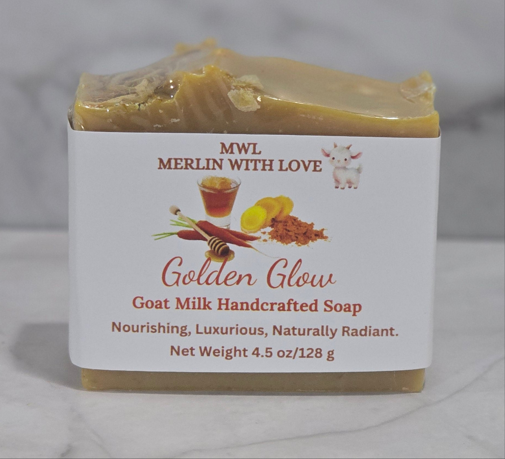 Golden Glow Bar with Goat Milk