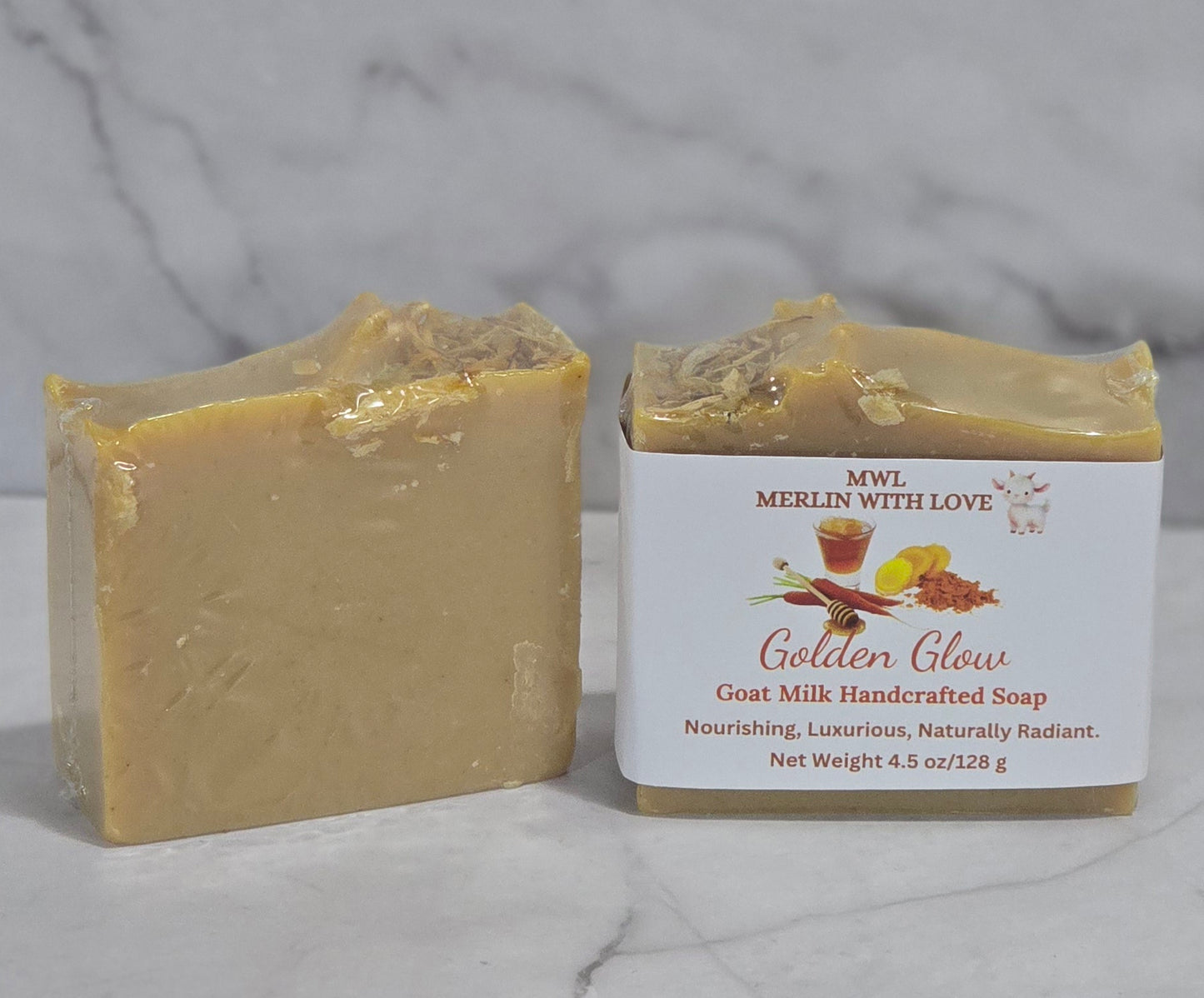 Golden Glow Bar with Goat Milk