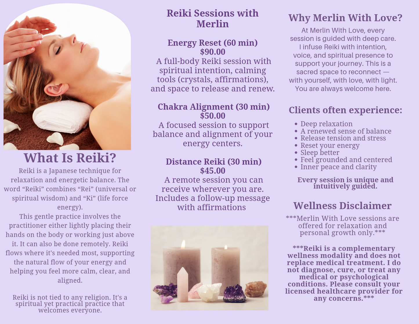 Distance Reiki Sessions