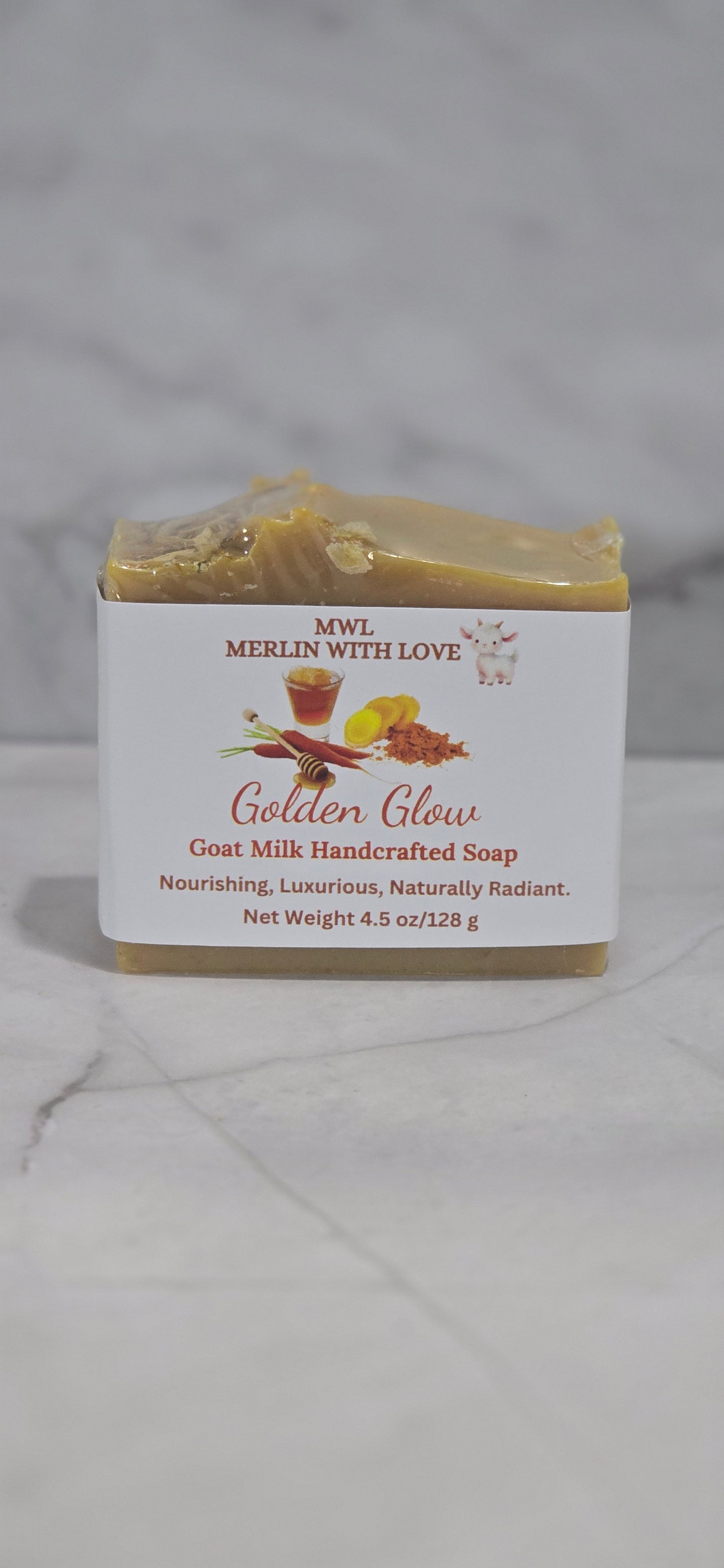 Golden Glow Bar with Goat Milk
