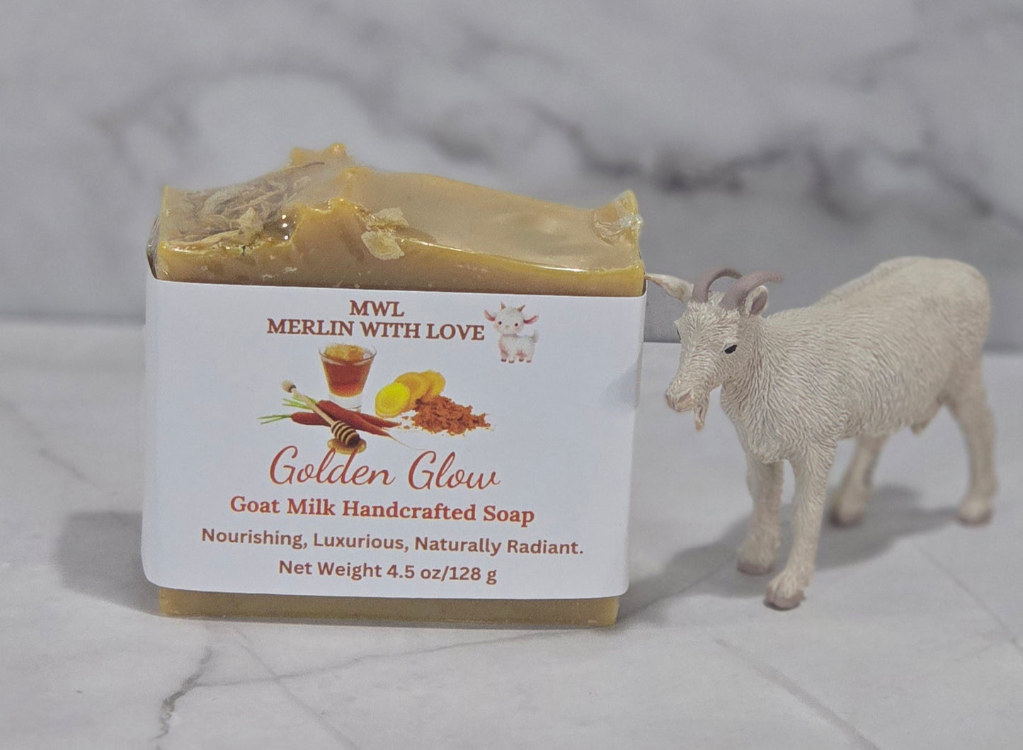 Golden Glow Bar with Goat Milk