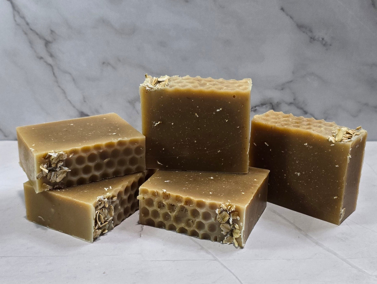 Goat Milk Soap with Oatmeal and Honey