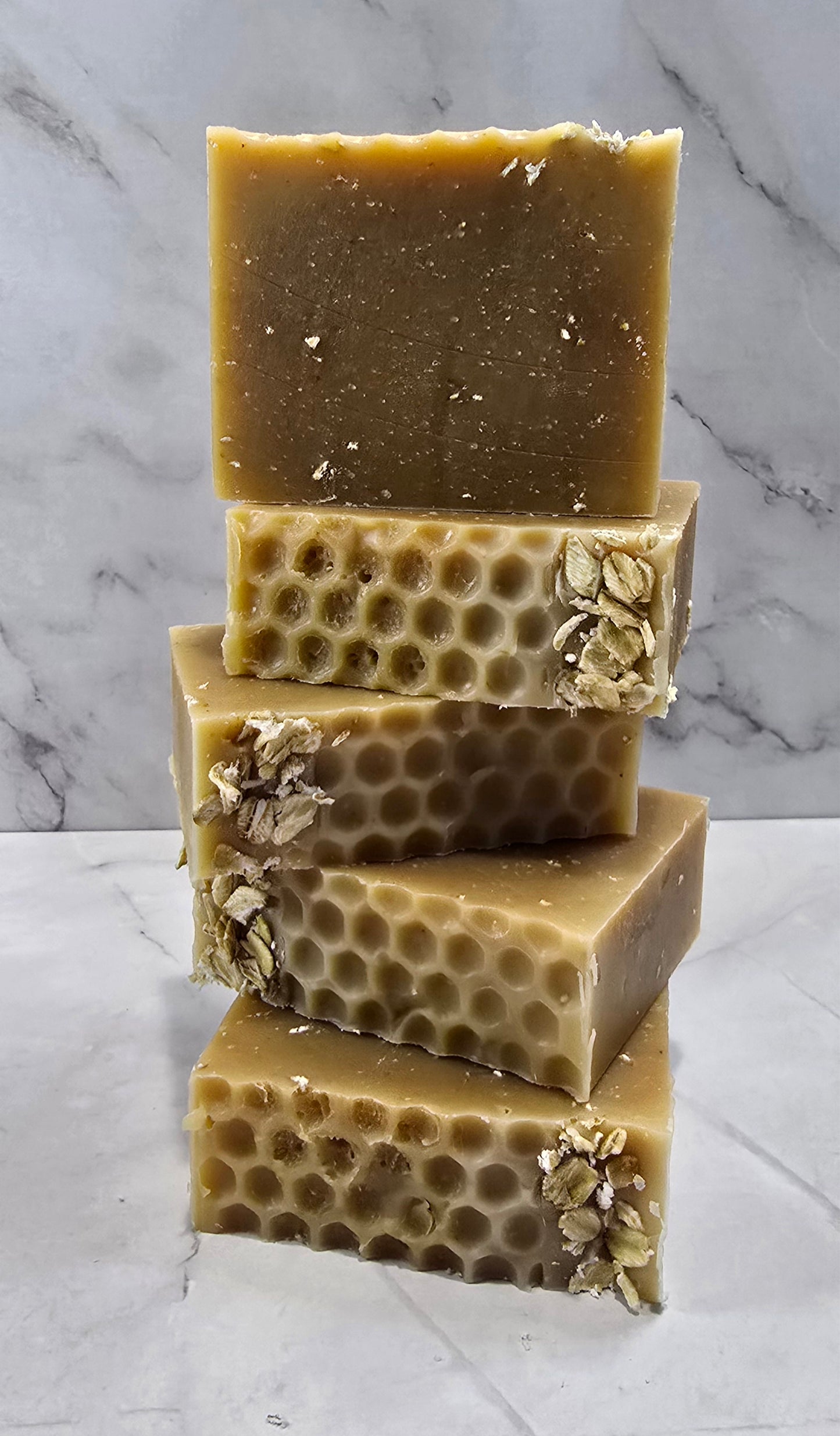 Goat Milk Soap with Oatmeal and Honey