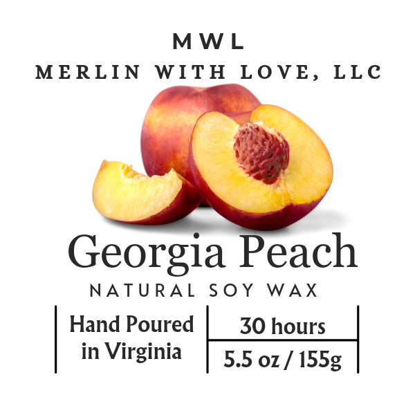 Georgia Peach Candles