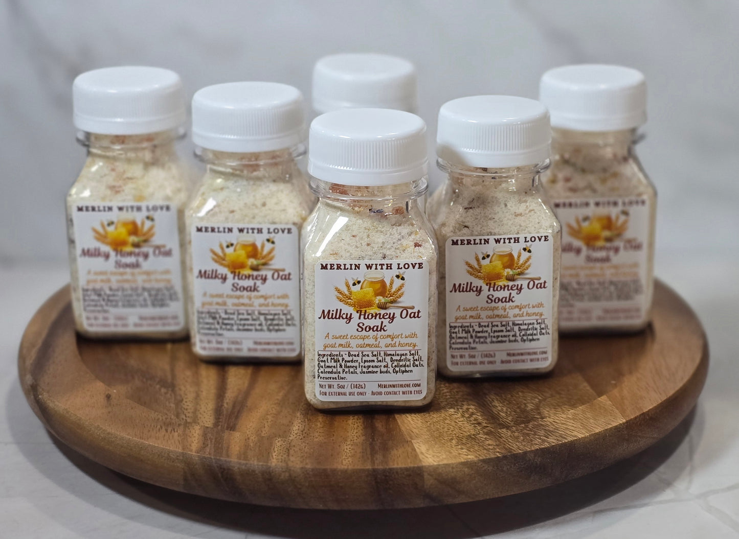 Milky Oat and Honey Soak