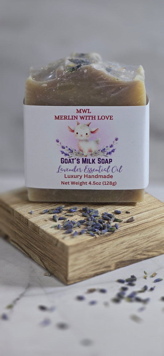 Lavender Soap with Goat milk.