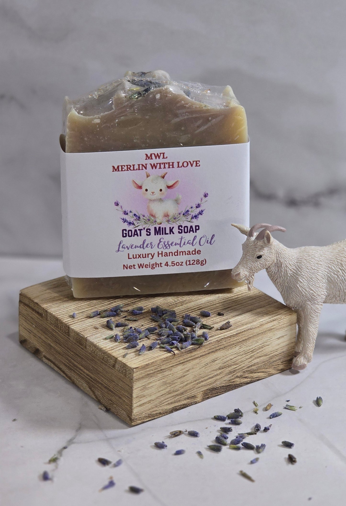 Lavender Soap with Goat milk.