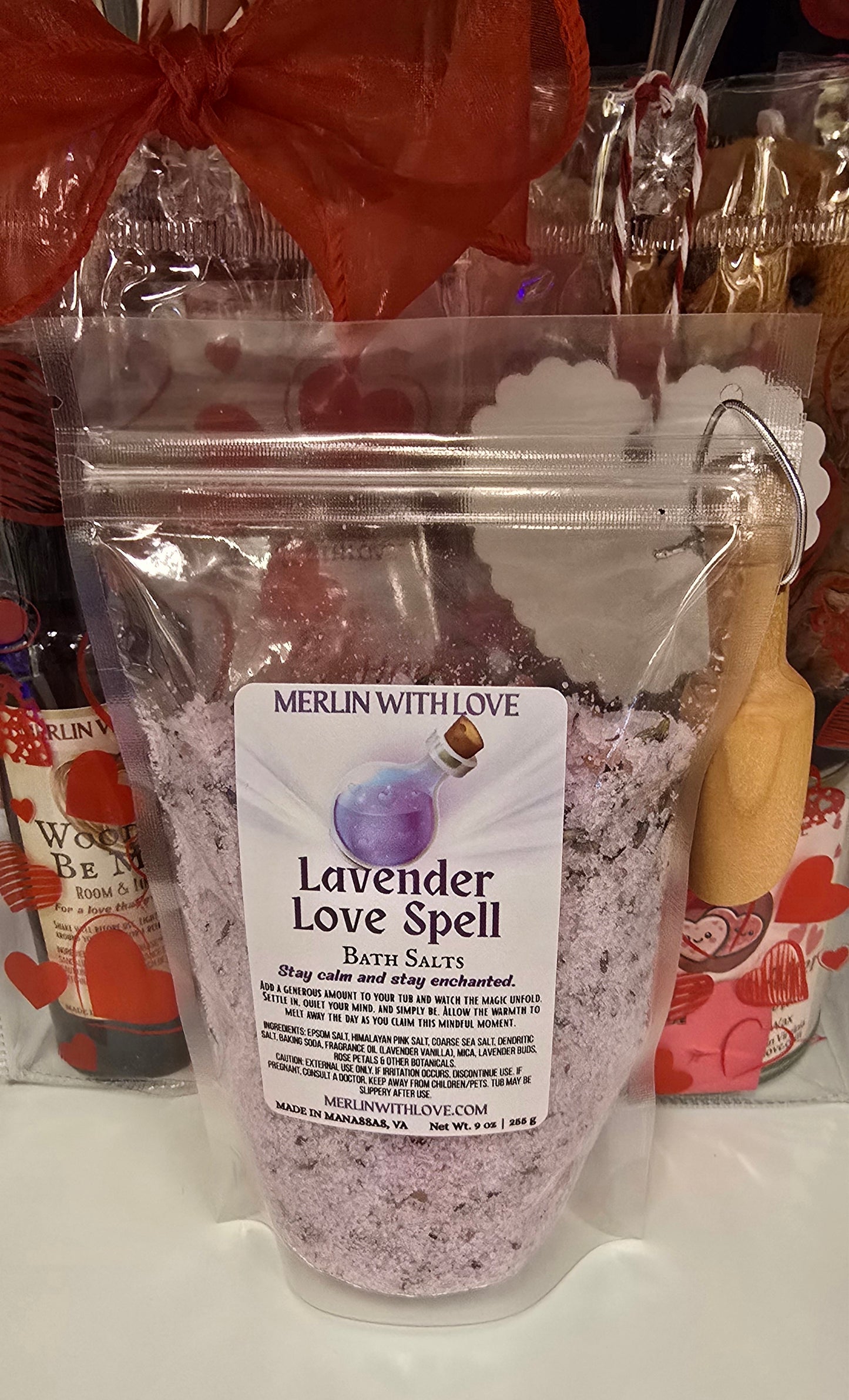 Valentine’s Day Gift Bag | Romantic Self-Care Gift | Candle & Pampering Set - Free Shipping
