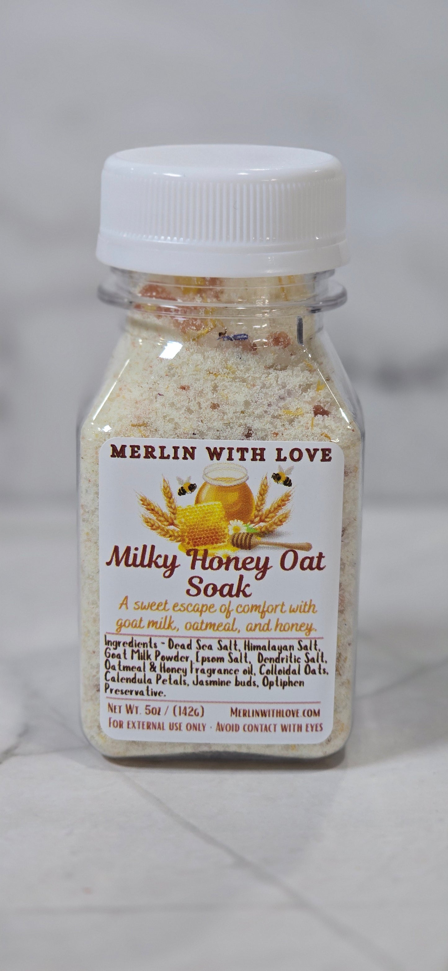 Milky Oat and Honey Soak