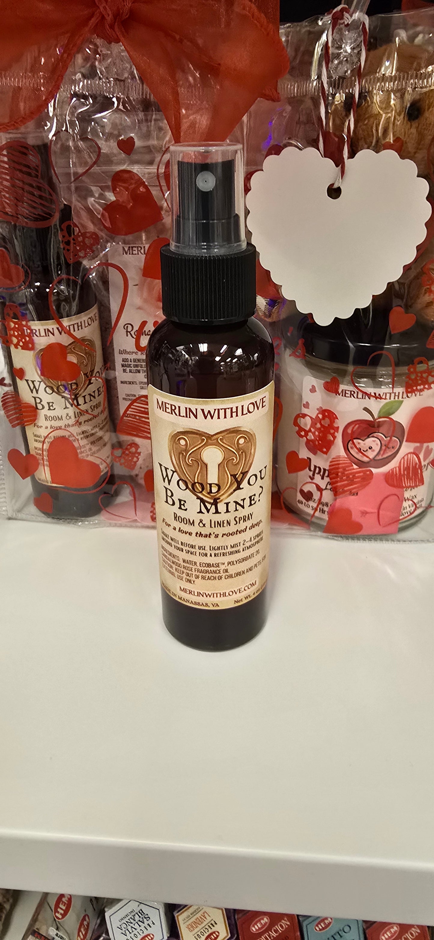Valentine’s Day Gift Bag | Romantic Self-Care Gift | Candle & Pampering Set - Free Shipping