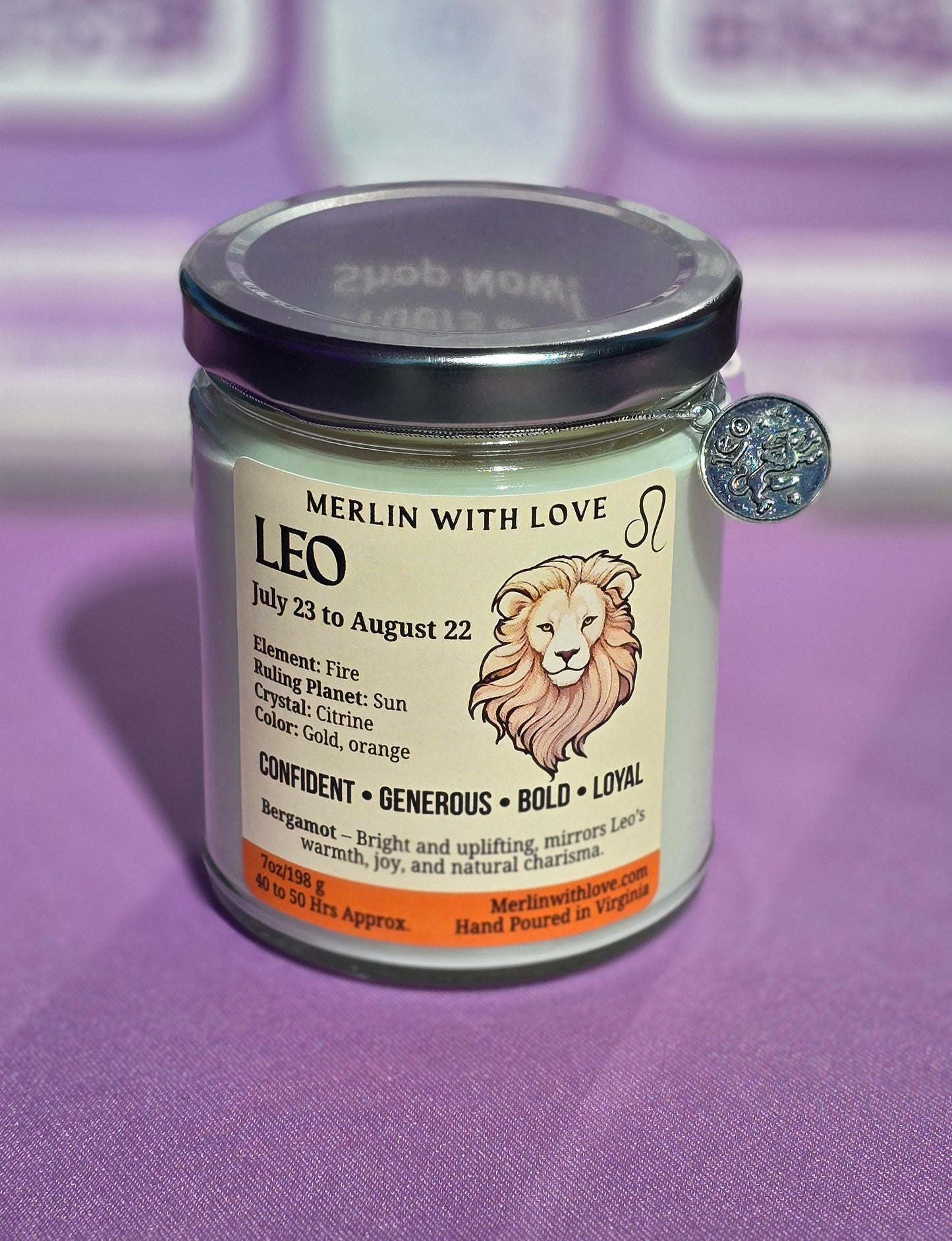 Leo Candle - Zodiac Collection