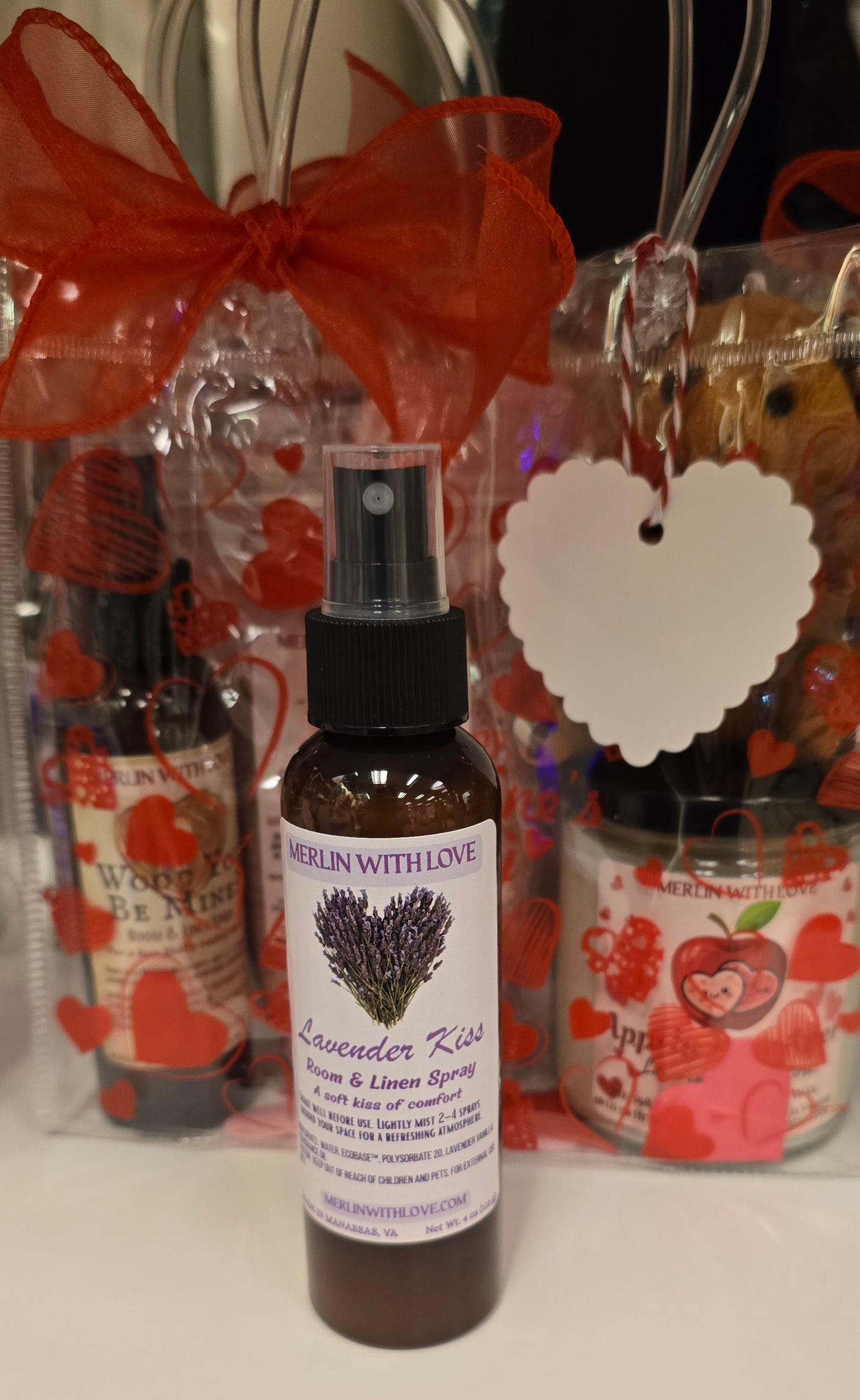 Valentine’s Day Gift Bag | Romantic Self-Care Gift | Candle & Pampering Set - Free Shipping