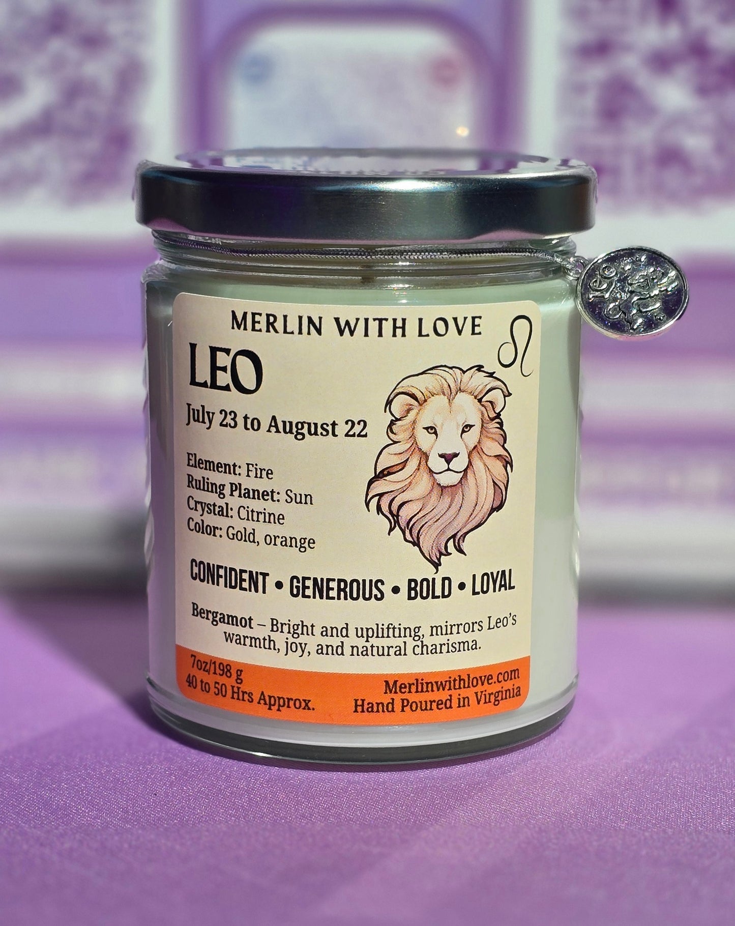 Leo Candle - Zodiac Collection