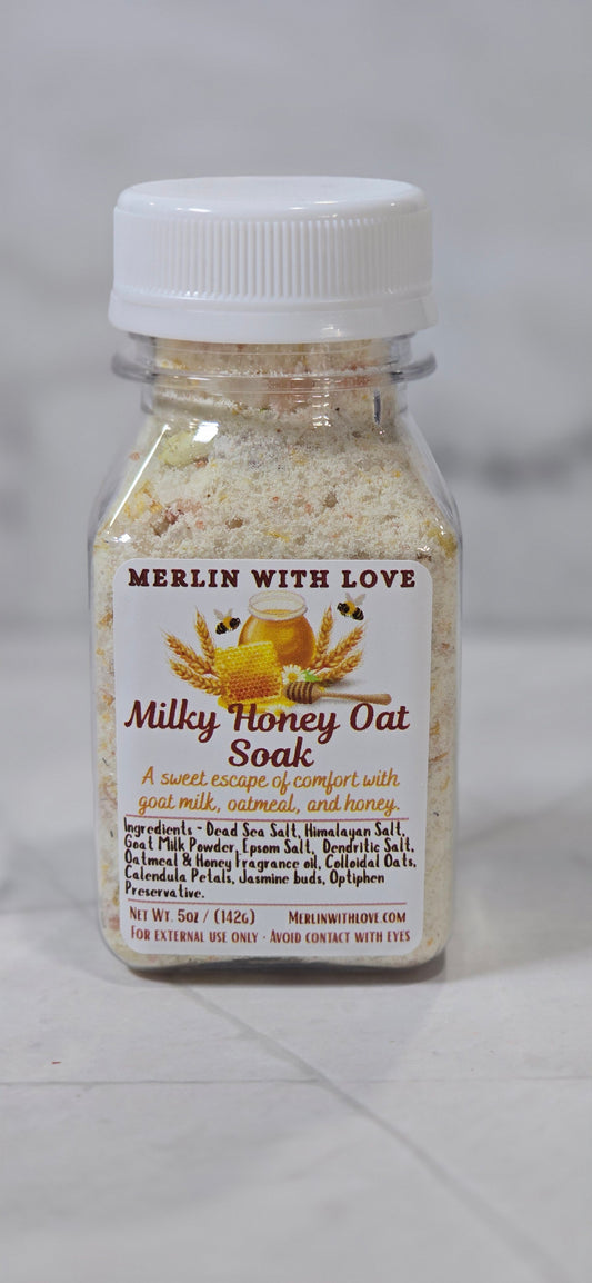 Milky Oat and Honey Soak