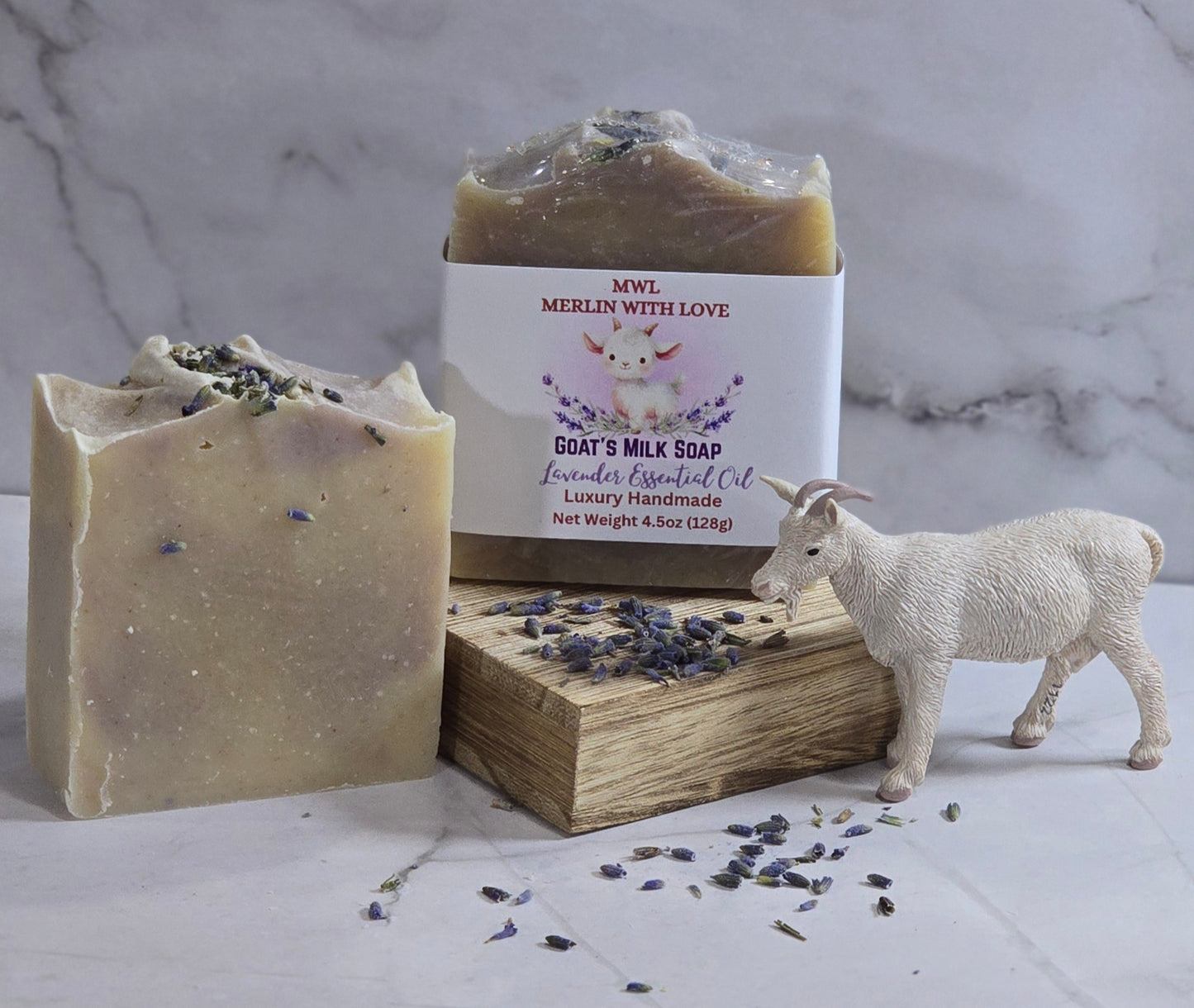 Lavender Soap with Goat milk.